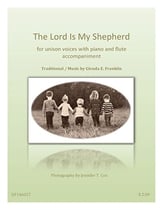 The Lord Is My Shepherd Unison choral sheet music cover